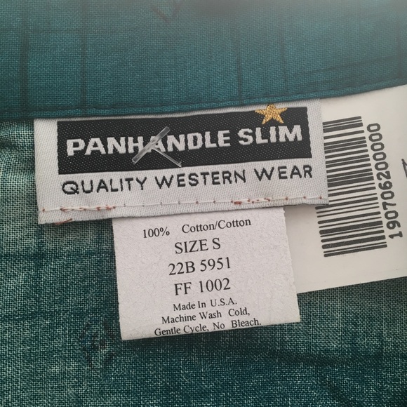 New Covered Wagons Cactus Green Shirt Sz S - Picture 5 of 5